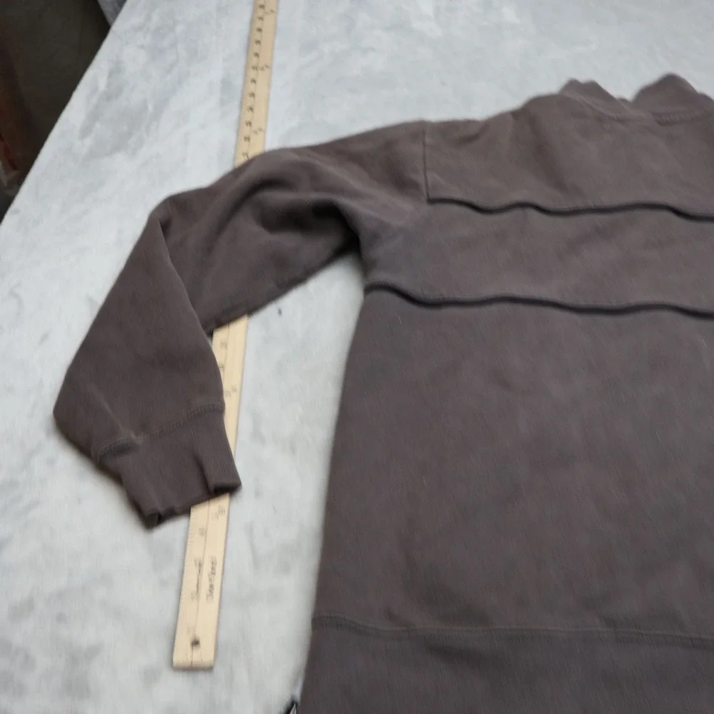 North Face Jacket Mens Medium Gray Wavy Full Zip Fleece Performance Outdoor